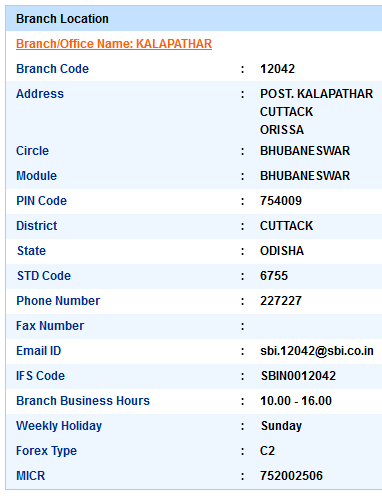 Kalapathar Sbi