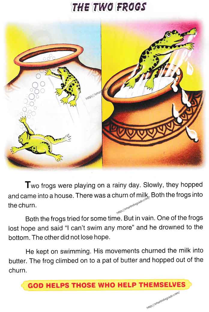 Two Frogs Moral Story