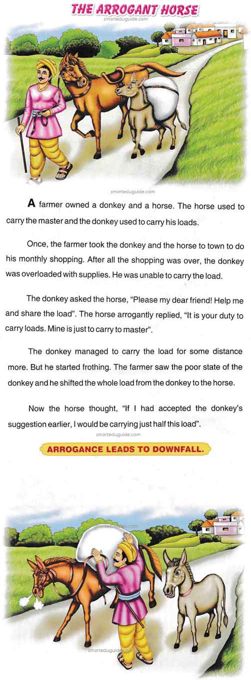 The Arrogant Horse Moral Story