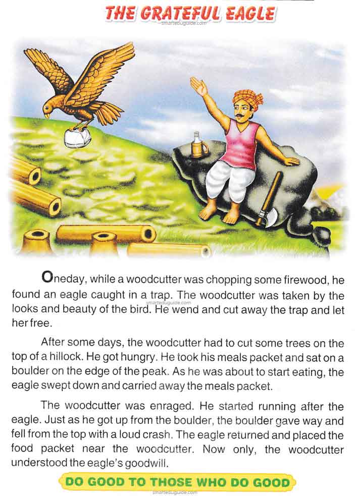 The Grateful Eagle Moral Story