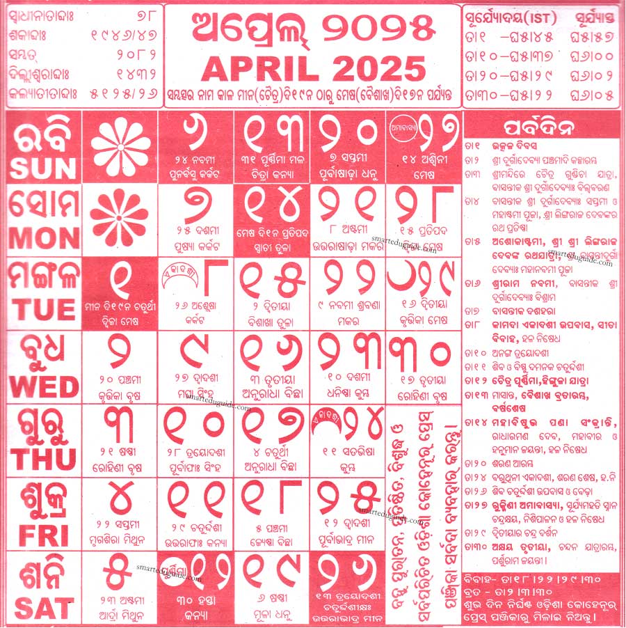 odia-calendar-2025-April