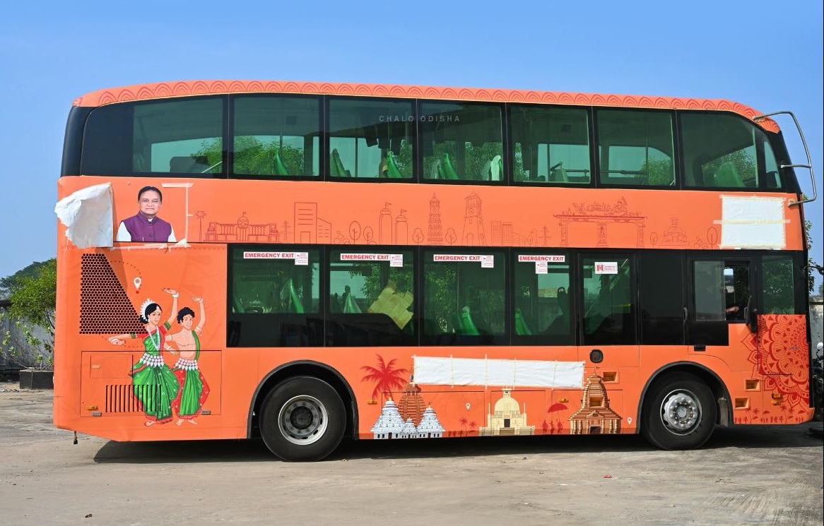 Double Decker Electric Bus Bbsr