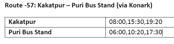 Mo Bus Route 57 Timings