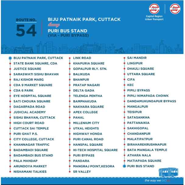 Mo Bus Route 54 Timings