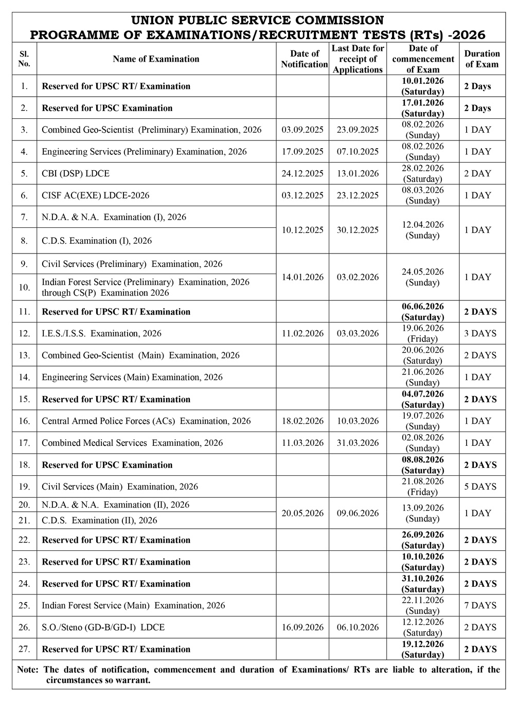 UPSC-Calendar-2026