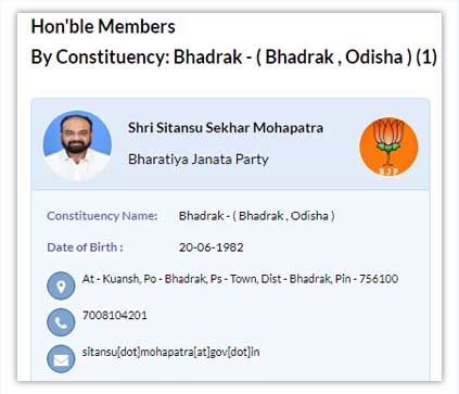 Bhadrak MLA