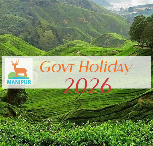 Manipur govt holidays 2026