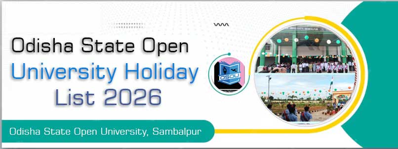 Odisha State Open University Holiday