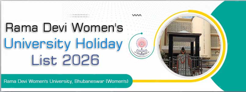 Rama Devi Women's University Holiday list 2026