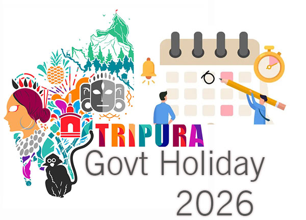 Tripura governmentholiday list for 2026