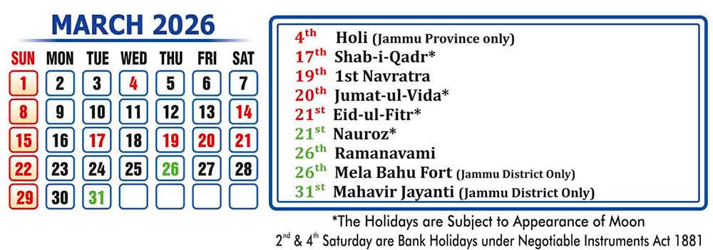 bank-calendar-2026-March