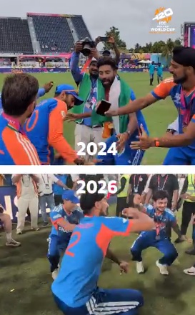 India national cricket team and the New Zealand national cricket team