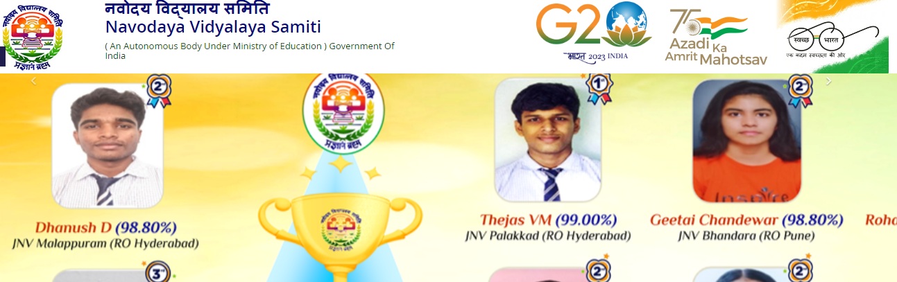 JNVST Class 9 admission