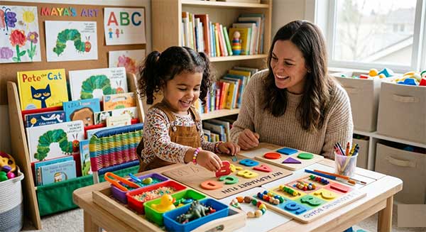 Learning activities for 3 year olds at home