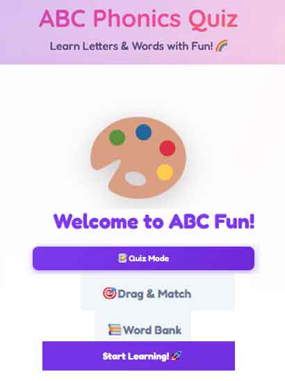 ABC Phonics Quiz