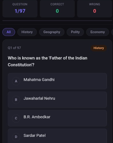 General Awareness Quiz Online Test